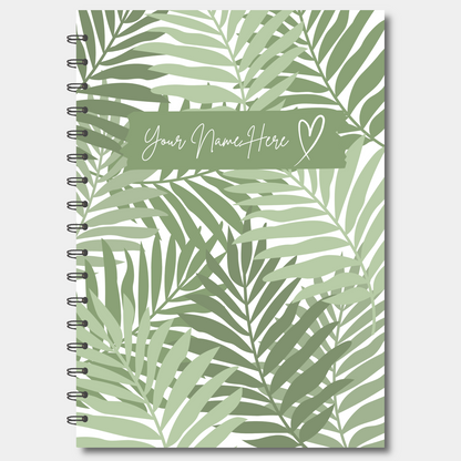 A5 - Leafy Notes of Nurture Notebook
