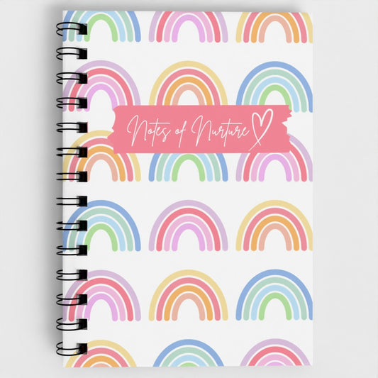 A5 - Rainbow Notes of Nurture Notebook