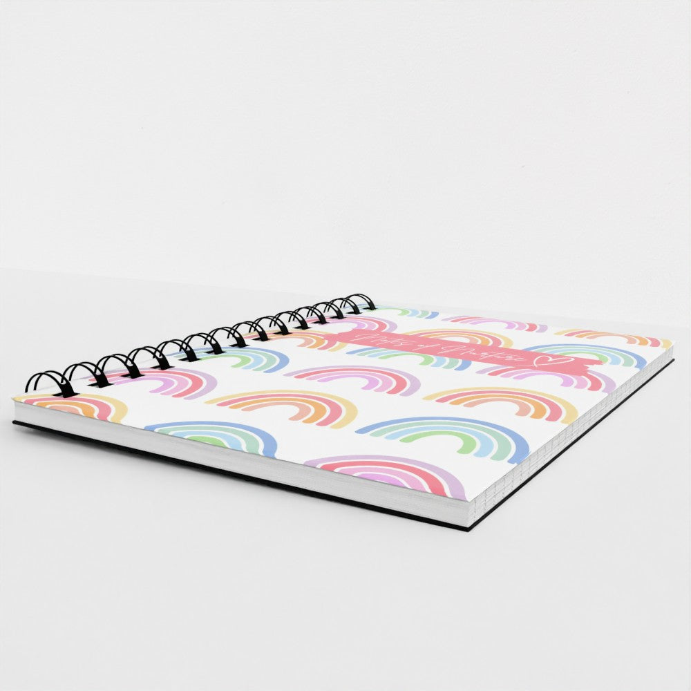 A5 - Rainbow Notes of Nurture Notebook